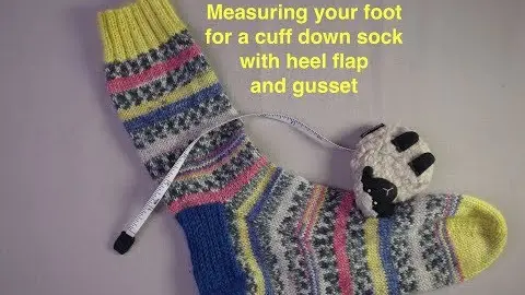 Video thumbnail: How to Measure Your Foot for a Sock