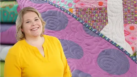 Video thumbnail: Quilting 101: Calculating Quilt Backing Needs